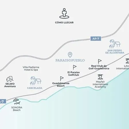 Апартаменты Hoyo19 2 Luxury Views Pools Parking Paddle Golf