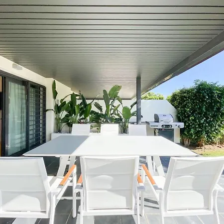 Hoyo19 2 Luxury Views Pools Parking Paddle Golf Apartamento Estepona